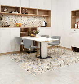 Dekorative Wohnzimmer-Porzellan-Bodenfliese des Zement-600x600 Millimeter