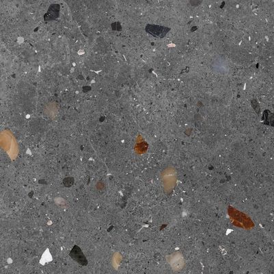 Terrazzo marmorn 600x600mm Matte Ceramic Floor Tile Anti Beleg
