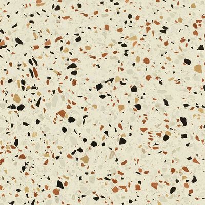 Terrazzo-Wand-Porzellan-Bodenfliesen 600x600 mit bunter Glasflocke