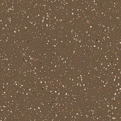 Terrazzo überzieht nicht glänzende Porzellan-Bodenfliese-hellbraune Farbe